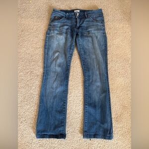 Hudson Mid Rise Baby Boot Cut Denim Blue Jeans Stretch W176DMC | Sz 29